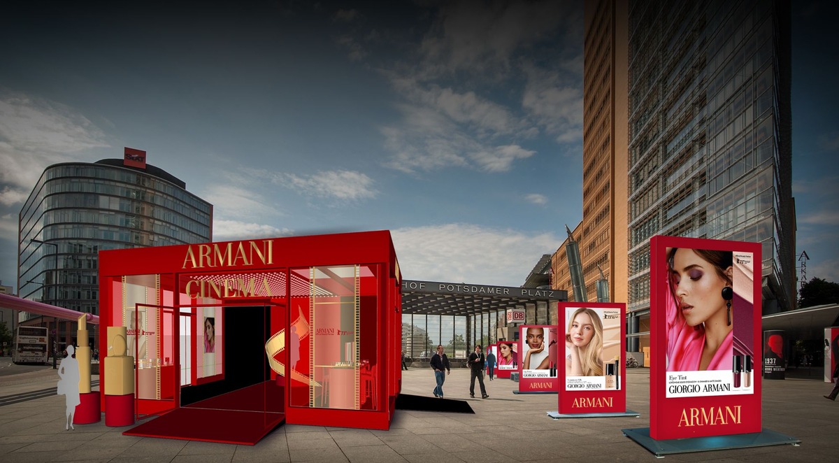 Armani beauty feiert Premiere als Berlinale Partner 2023